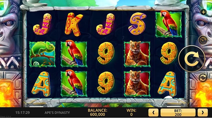 Игровые аппараты «Ape’s Dynasty» от High 5 Games и Vulkan casino